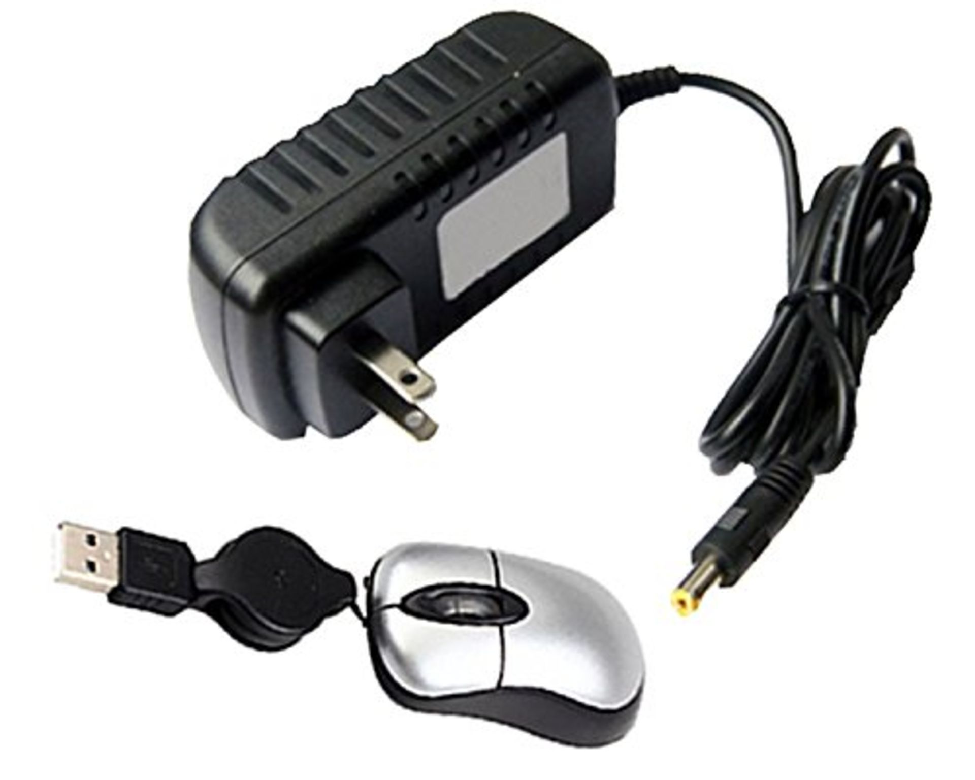 Amsahr 19.5 V 2 A 40 W AC Power Adapter with Mini Mouse for TFT Monitor