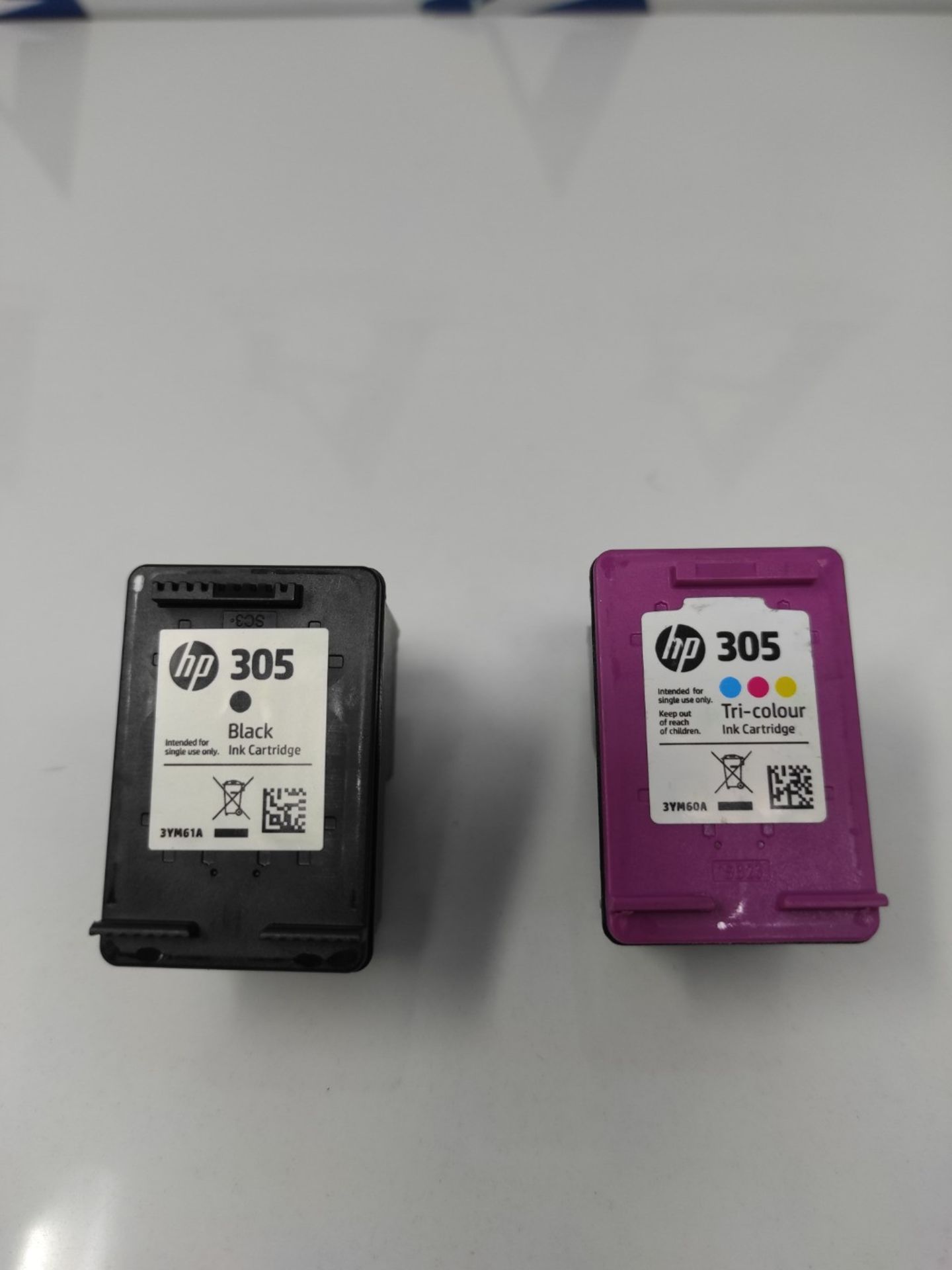 HP 305, Black/Tri-Colour Original Ink Cartridges (6ZD17AE), Pack of 2 - Image 2 of 2