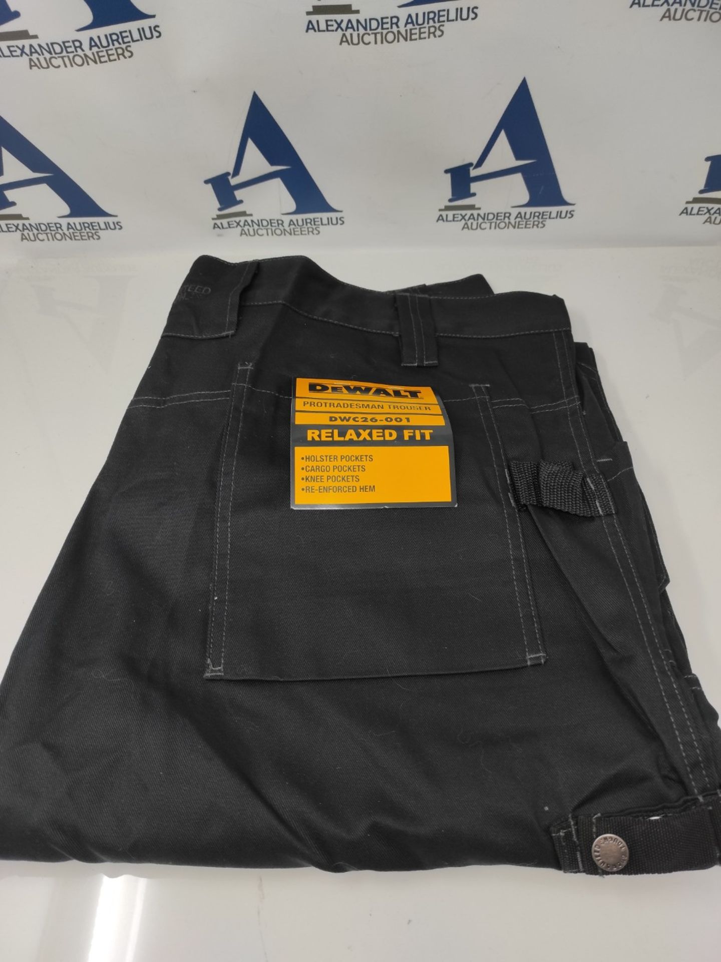 DEWALT Men's Dewalt Men s Pro Tradesman Work Trouser Work Trouser Black 42Waist 29Leg - Image 2 of 3