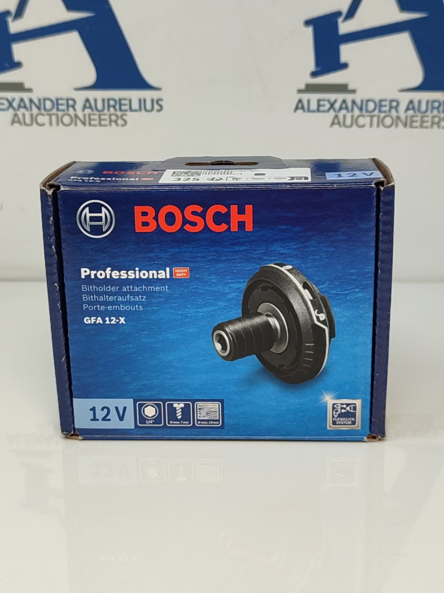Bosch Professional 1600A00F5J GFA 12-X Bit Holder Attachment - Blue - Bild 2 aus 3