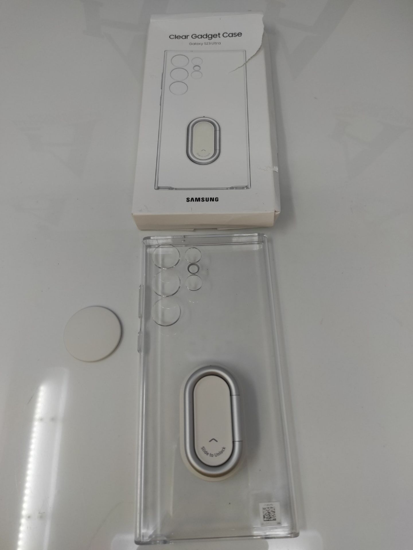Samsung Galaxy S23 Ultra Clear Gadget Case Transparent - Bild 2 aus 2