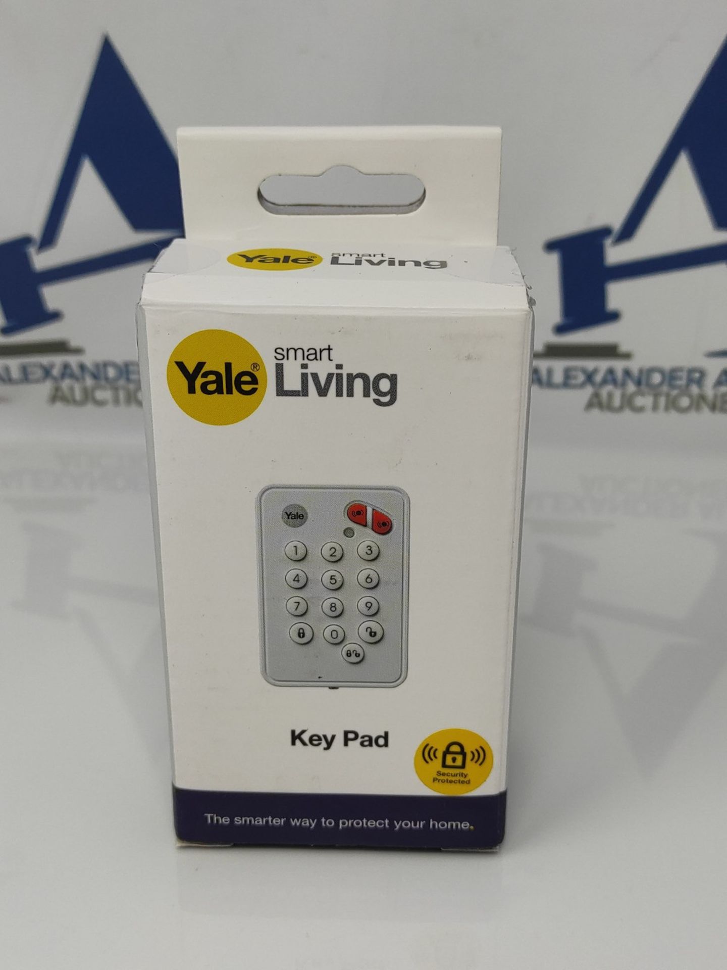 Yale EF-KP Easy Fit Alarm Remote Keypad, White, Accessory for SR & EF Alarms - Image 2 of 3