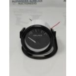 Suuonee Oil Pressure Gauge,52mm/2in 12V Universal Car Electromagnetic Oil Pressure Gau