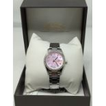 RRP £94.00 Rotary Ladies Silver Stainless Steel Watch