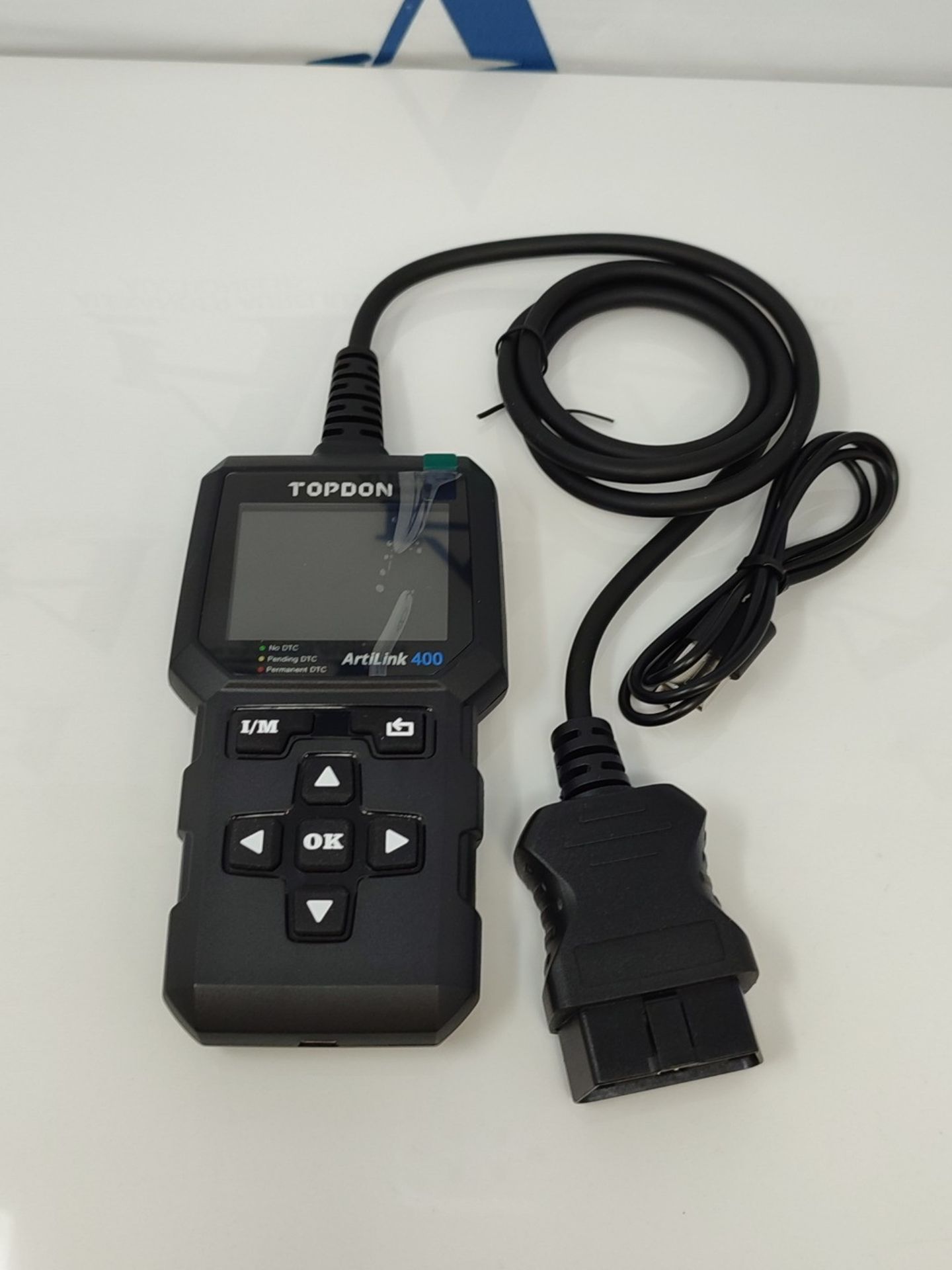 TOPDON AL400 OBD2 Code Reader, 10 OBD2 Functions, Check Engine Light/Smog Emission Tes - Image 3 of 3