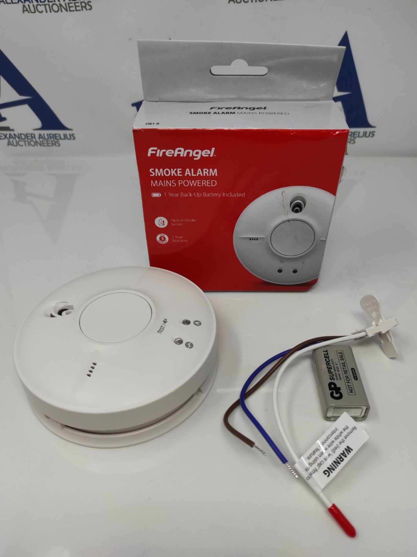 FireAngel SW1-R Smoke Alarm , White (Packaging may vary) - Bild 2 aus 2