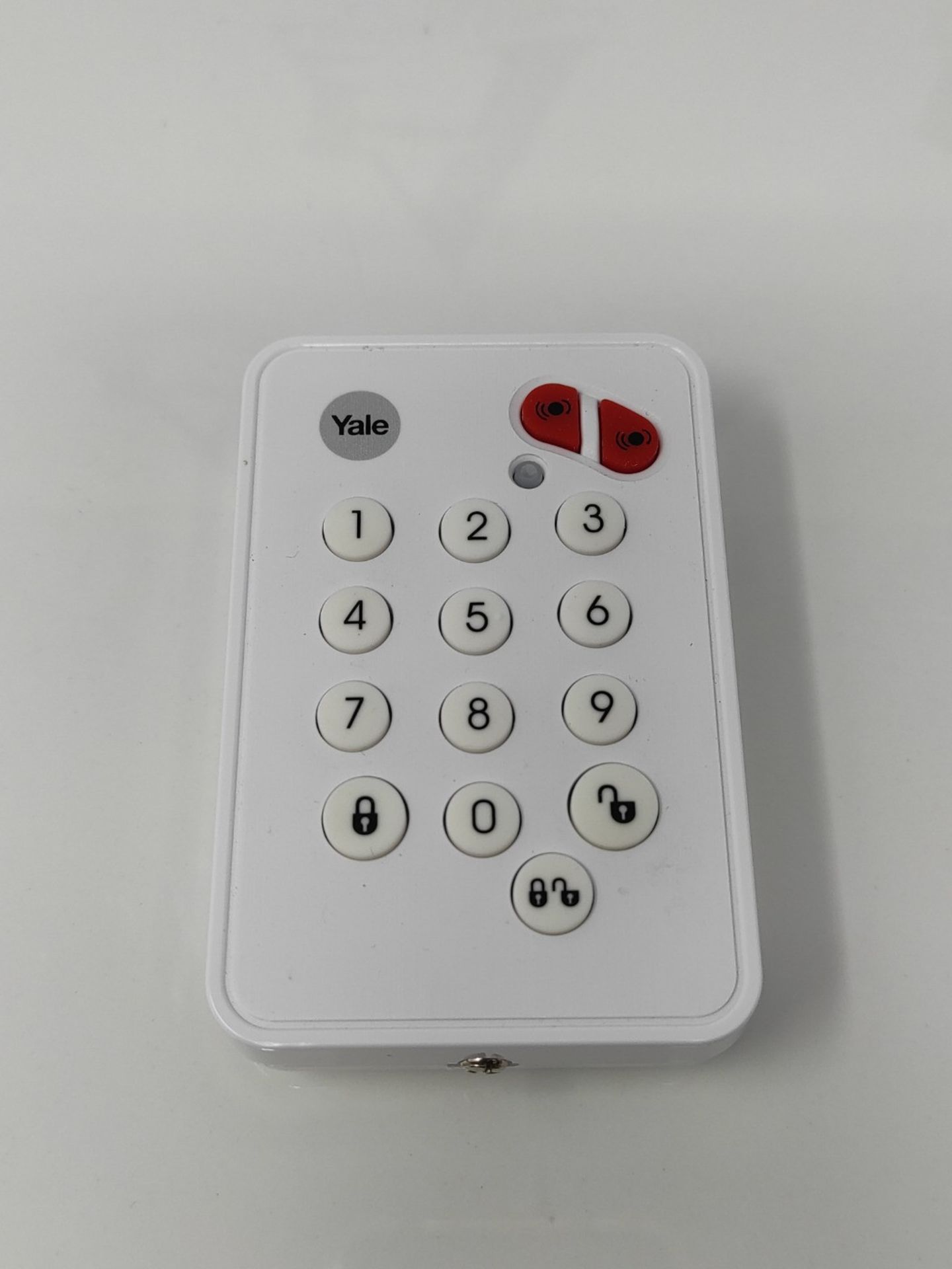 Yale EF-KP Easy Fit Alarm Remote Keypad, White, Accessory for SR & EF Alarms - Image 3 of 3