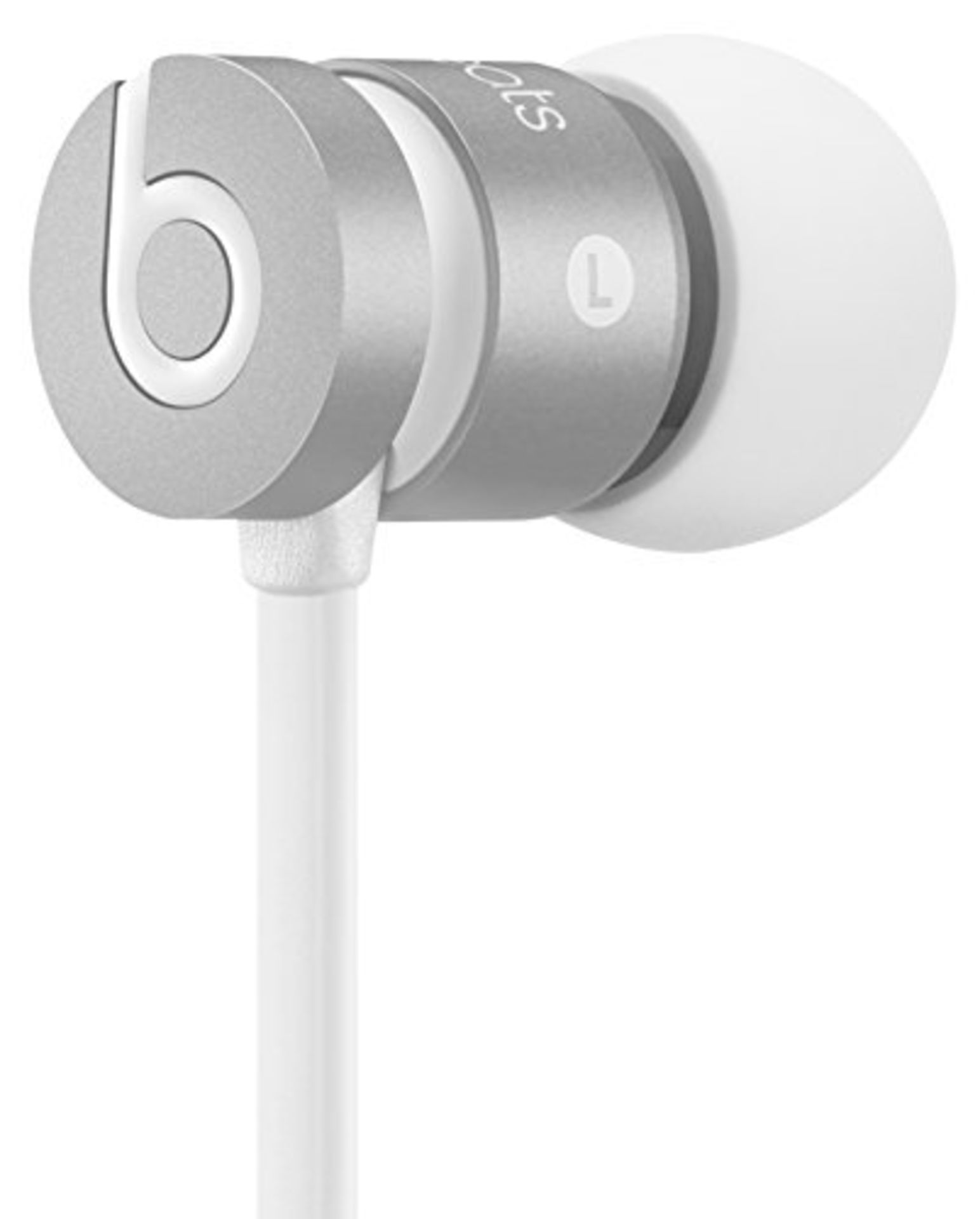 RRP £120.00 Beats by Dr. Dre urBeats In-Ear Headphones - Silver