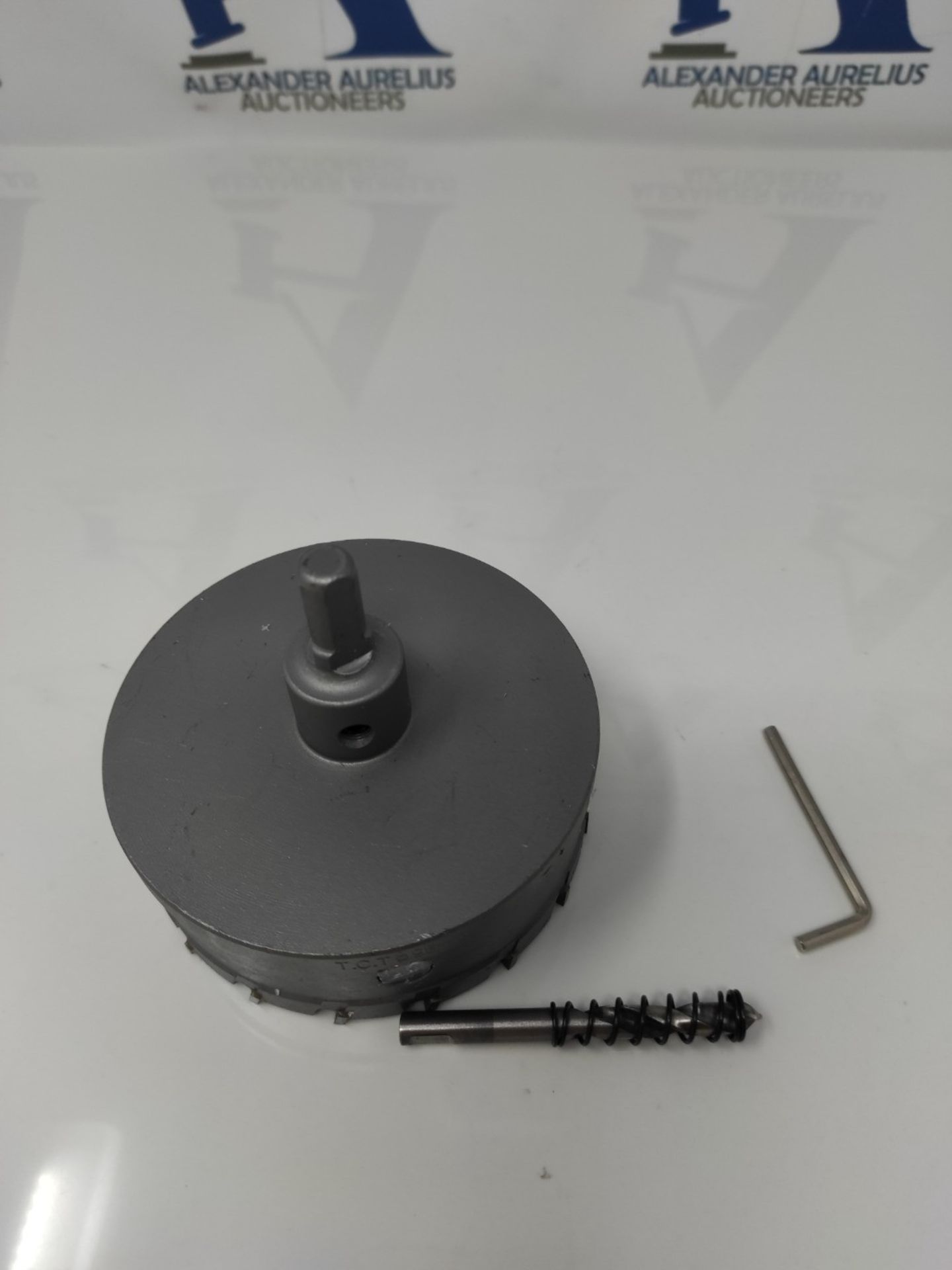 LAIWEI Scie cloche 96 mm, couronne de forage, foret en acier, foret en acier inoxydabl