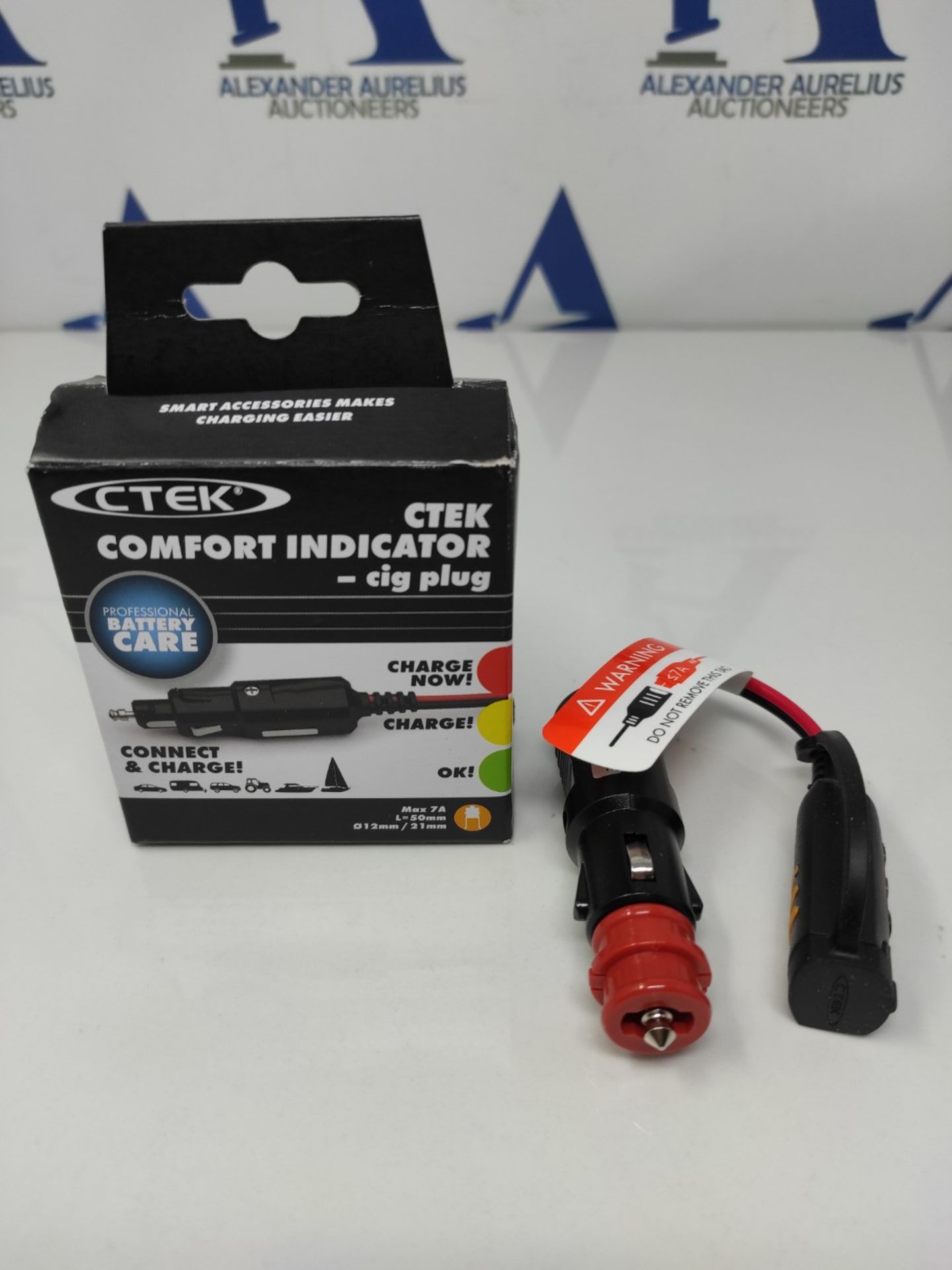 CTEK 56-870 Comfort Indicator Cig Plug - Black - Bild 2 aus 2