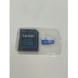 Lexar High Performance microSDXC 300x 64GB UHS-I Card with SD Adapter