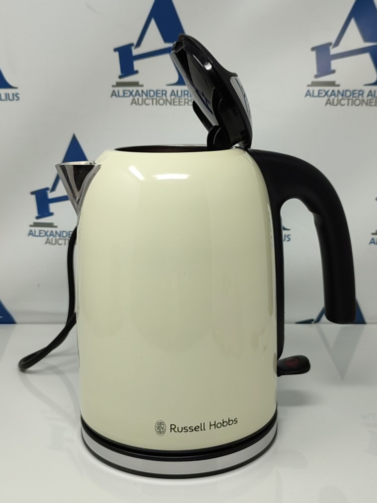 Russell Hobbs 20415 Stainless Steel Electric Kettle, 1.7 Litre, Cream - Bild 3 aus 3