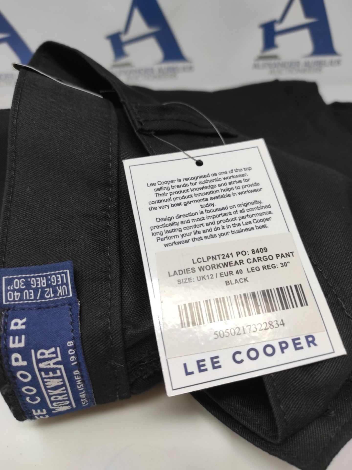 Lee Cooper Ladies Heavy Duty Easy Care Multi Pocket Work Safety Classic Cargo Pants Tr - Image 3 of 3