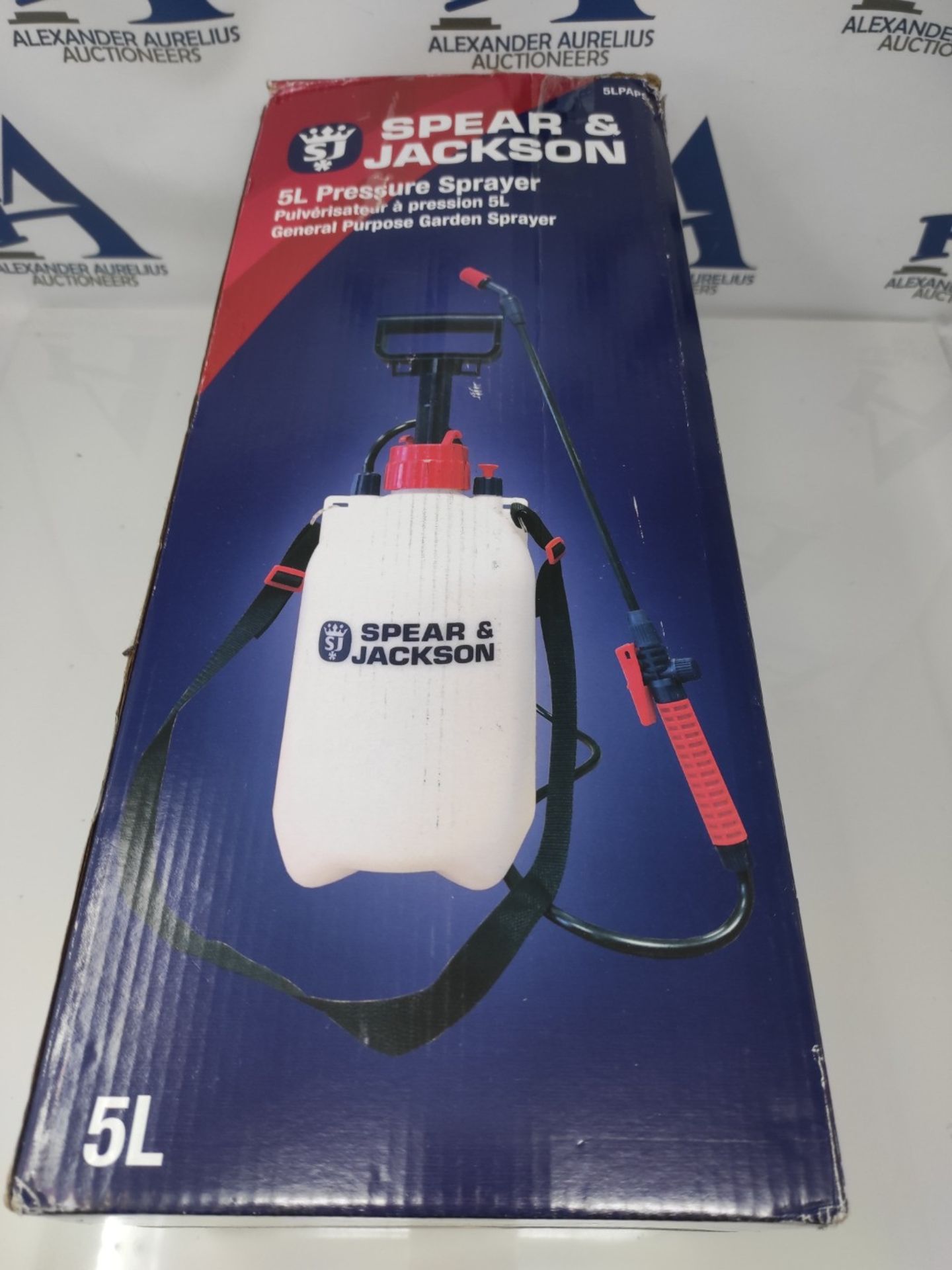 Spear & Jackson 5LPAPS Pressure Sprayer, with pump action, 5 liters - Image 2 of 3