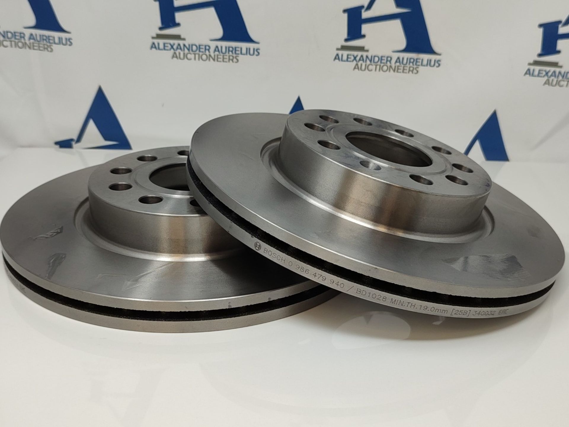 Bosch BD1028 Brake Discs - Front Axle - ECE-R90 Certified - 1 Set of 2 Discs - Image 3 of 3