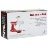 RRP £109.00 KitchenAid 5KSMFVSP Standard Accessories for Fruit and Vegetables, White