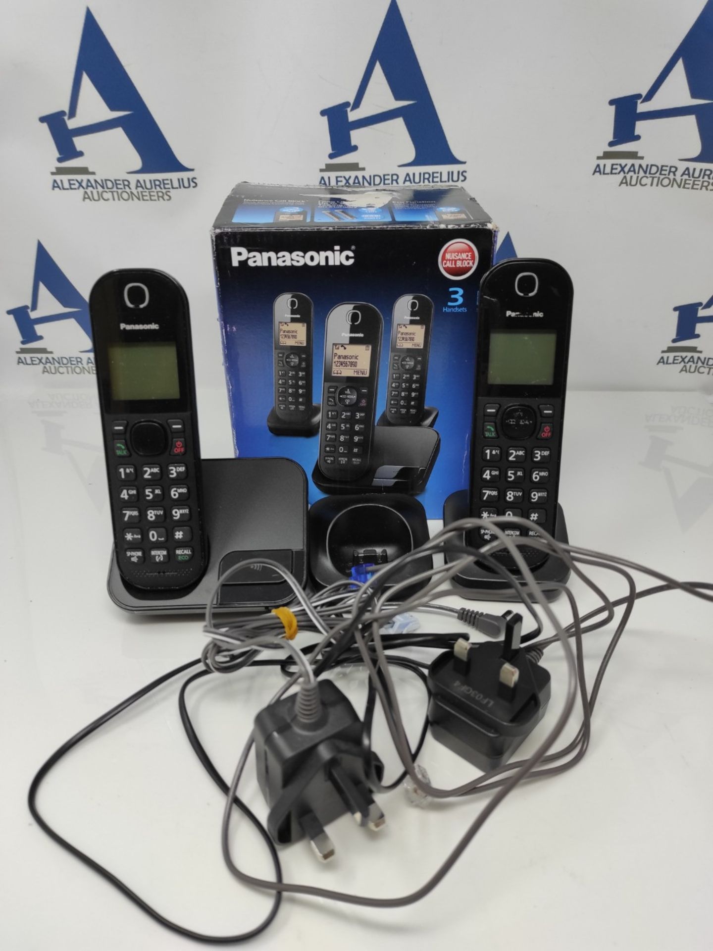 RRP £54.00 Panasonic KX-TGC41 Digital Cordless Phone with Nuisance Call Blocker, speakerphone and - Bild 2 aus 2