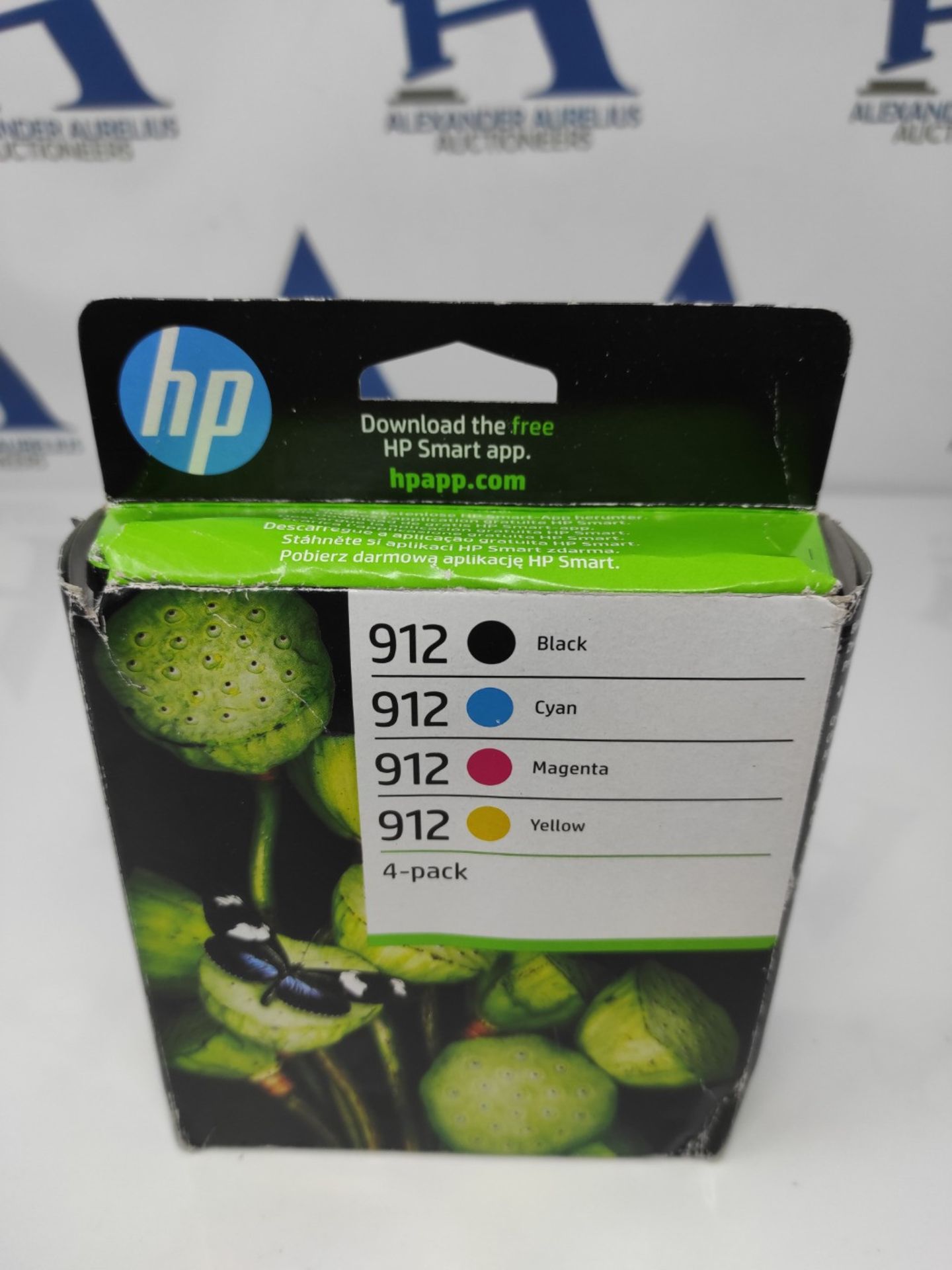 [NEW] HP 6ZC74AE 912 Original Ink Cartridges, Black/Cyan/Magenta/Yellow, Multipack - Bild 2 aus 2