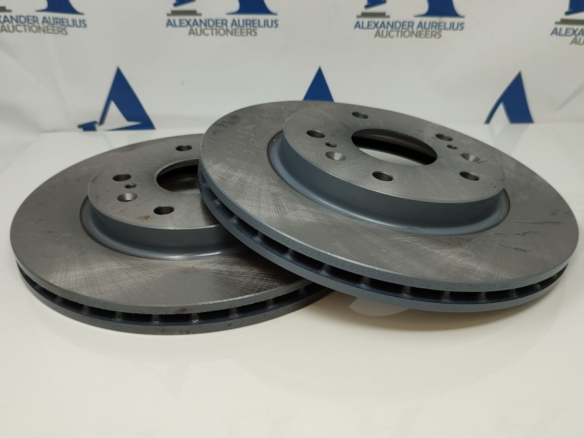 Blue Print ADK84344 Brake Disc Set (2 Brake Disc) front, internally ventilated, No. of - Bild 2 aus 2