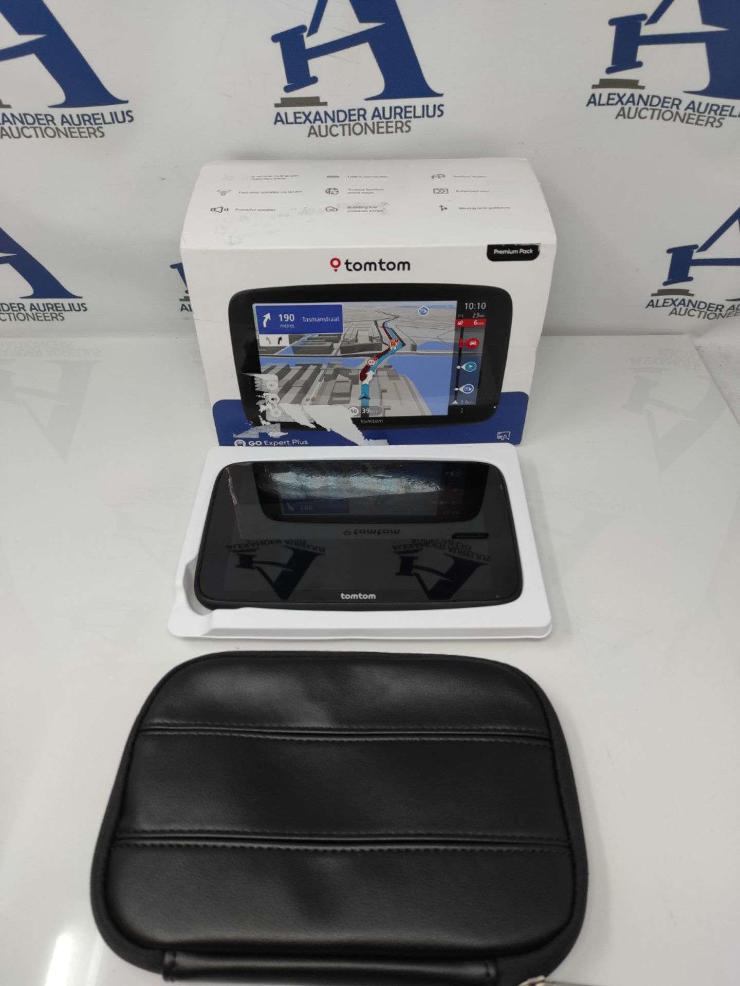 RRP £409.00 TomTom Truck Sat Nav GO Expert Plus Premium Pack (7 Inch HD Screen, Large Vehicle Rout - Image 2 of 3