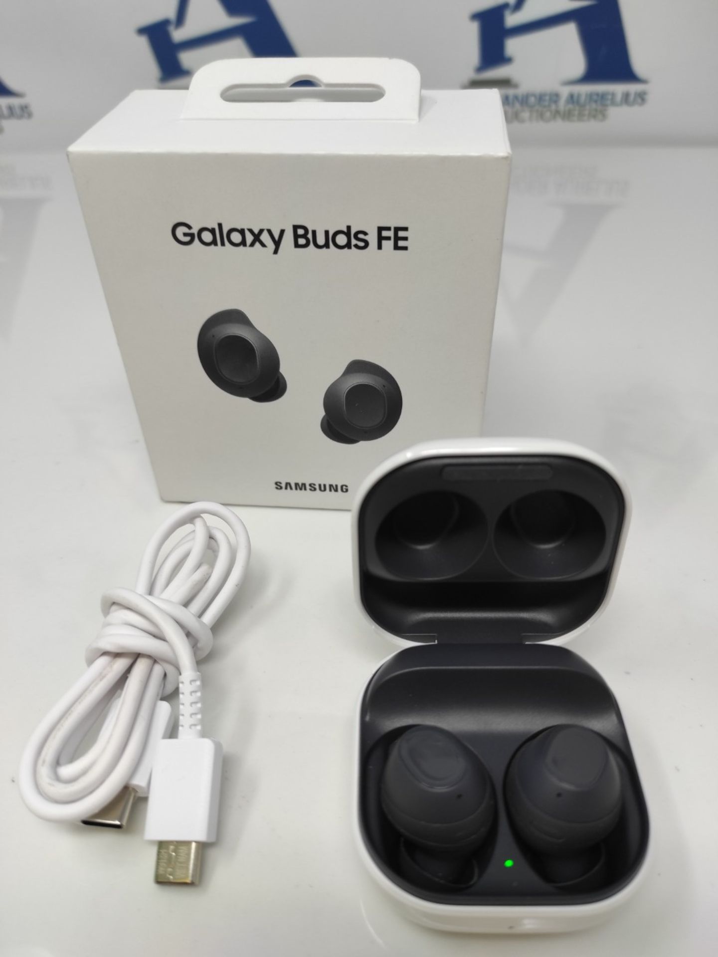 RRP £99.00 Samsung Galaxy Buds FE Wireless Earbuds, Active Noise Cancelling, Comfort Fit, 2 Year - Image 2 of 2