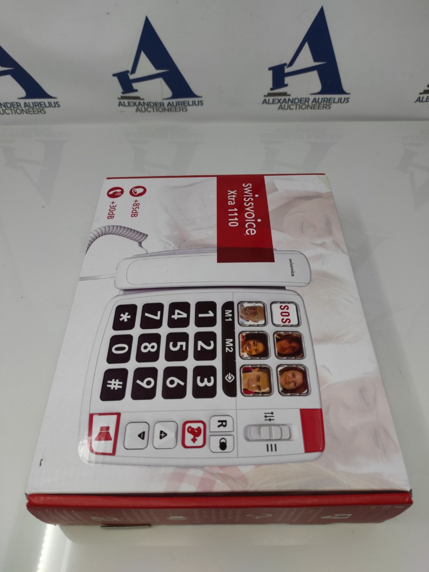 [NEW] SWISSVOICE Xtra 1110 - Big Button Phone for Elderly - Phones for Hard of Hearing - Bild 2 aus 2