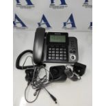 RRP £80.00 Panasonic KX-TGF320 Corded and Cordless Home office Telephone Kit with Answerphone and