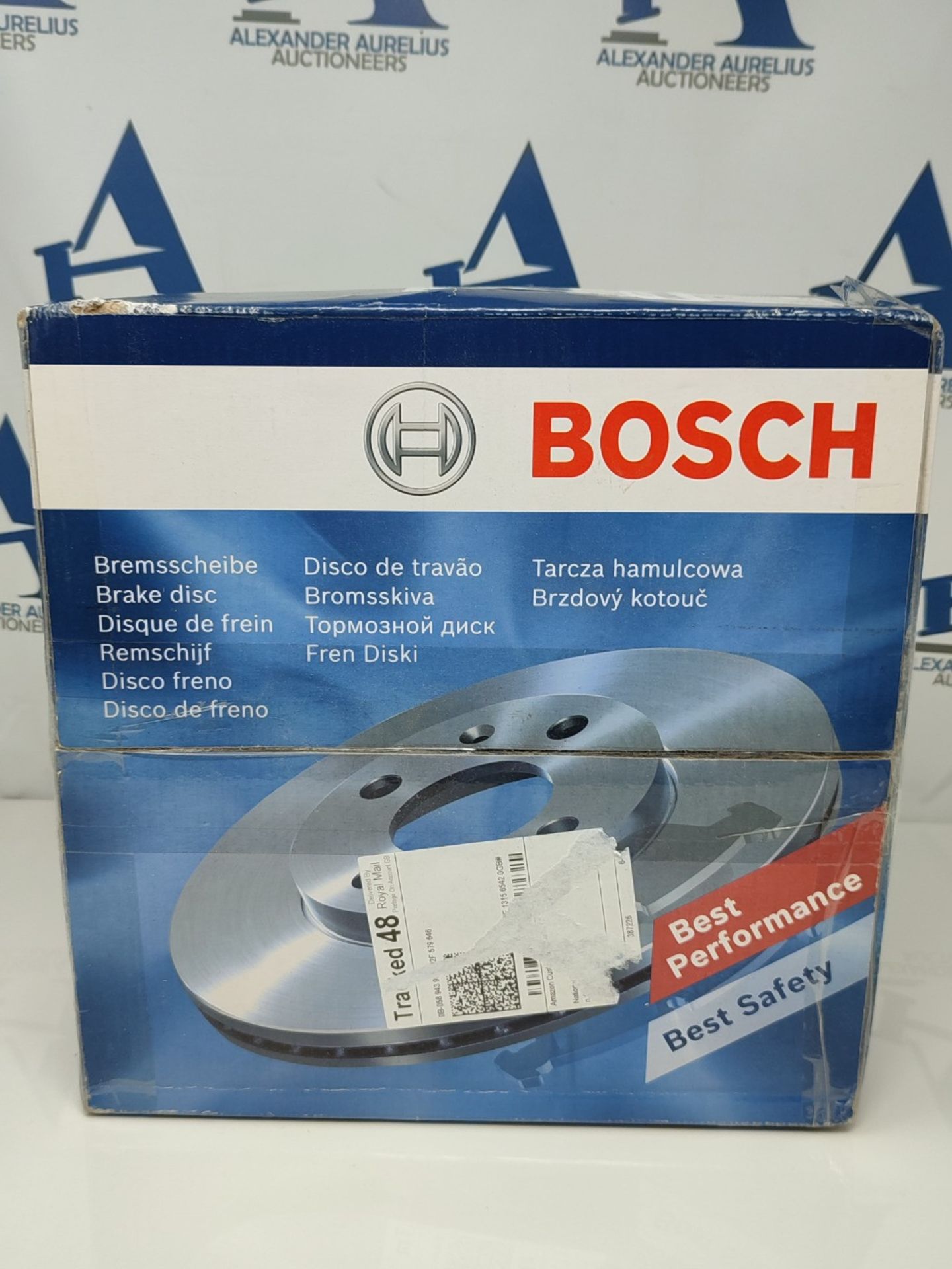 Bosch BD753 Brake Discs - Front Axle - ECE-R90 Certified - 1 Set of 2 Discs - Image 2 of 3