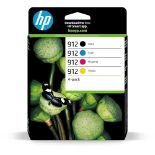 [NEW] HP 6ZC74AE 912 Original Ink Cartridges, Black/Cyan/Magenta/Yellow, Multipack