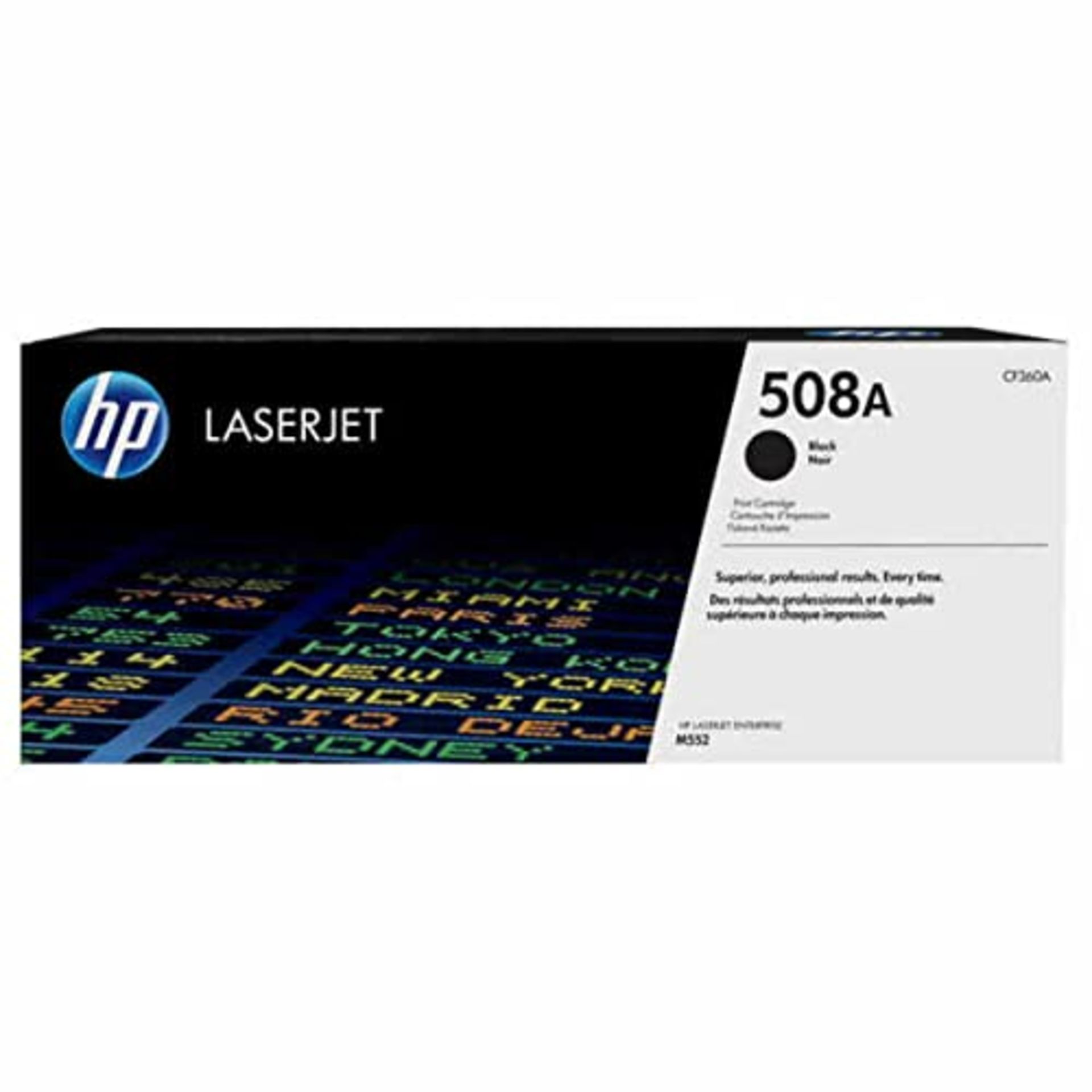 RRP £161.00 [NEW] HP CF360A 508A Original LaserJet Toner Cartridge, Black, Single Pack