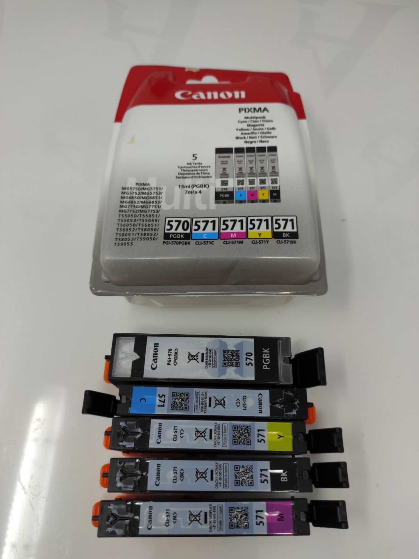 RRP £51.00 CANON Standard PGI-570/CLI-571 Ink Cartridge - Black - Bild 2 aus 2