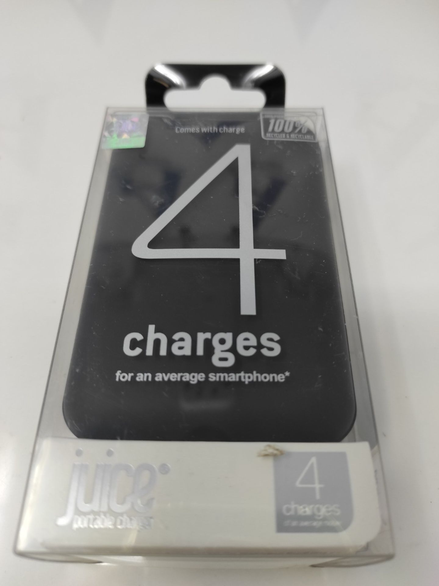 [NEW] Juice 4 Charges Power Bank Portable Charger for Apple iPhone, Samsung, Huawei, M - Bild 2 aus 2
