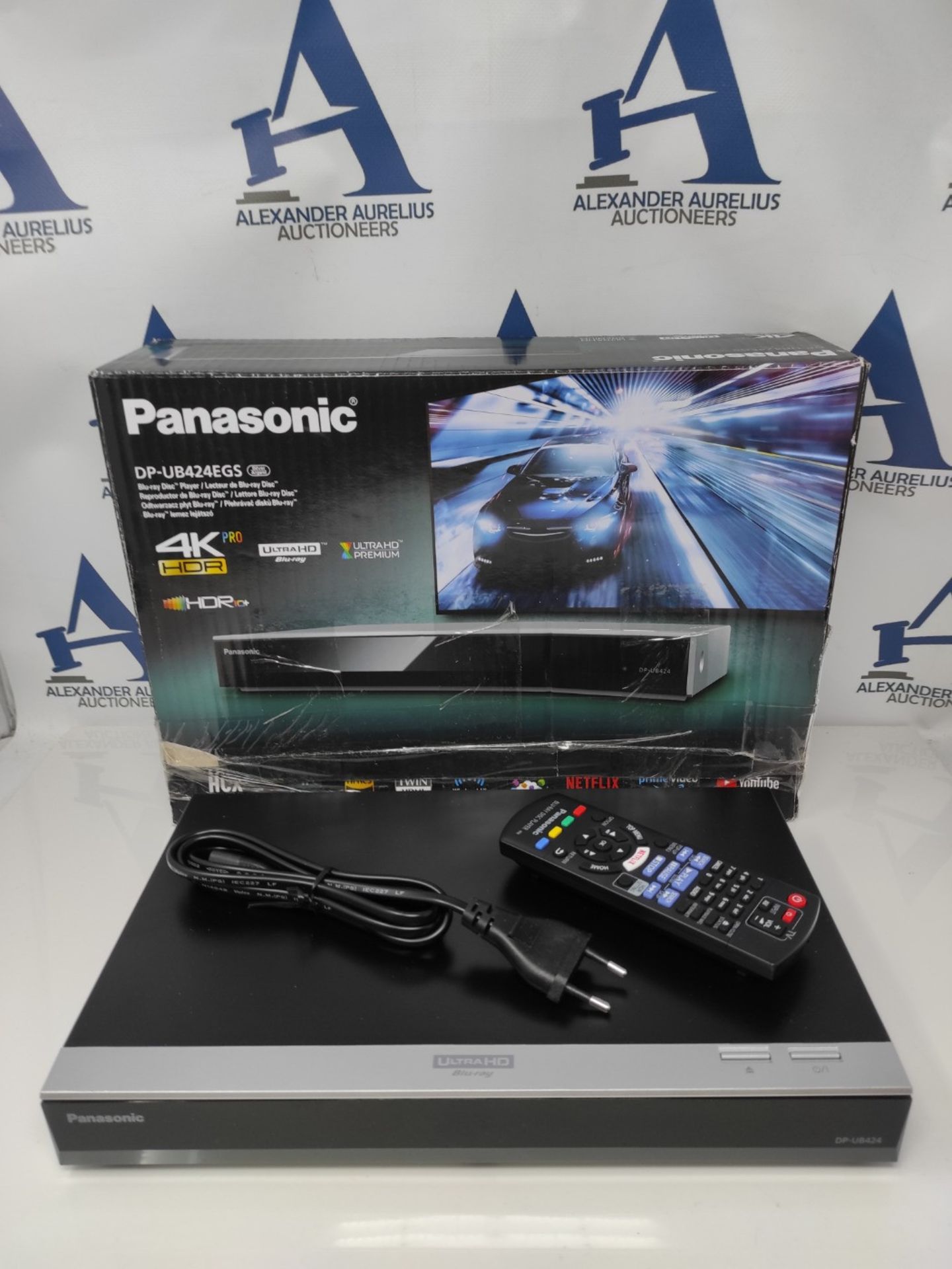 RRP £241.00 Panasonic DP-UB424 Lecteur Blu-Ray Compatibilité 3D Argent - Image 2 of 2