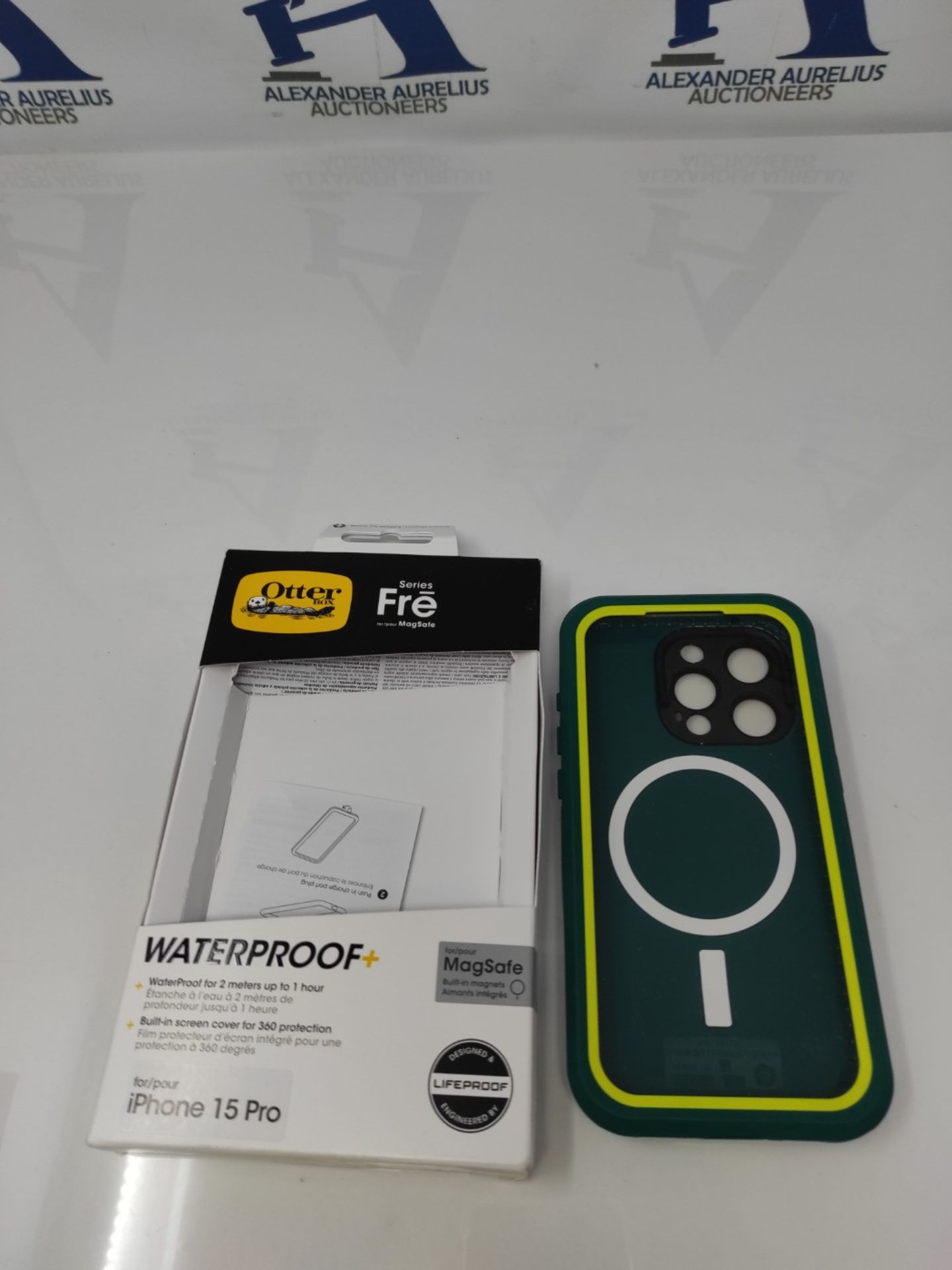 RRP £79.00 OtterBox Fre Case for iPhone 15 Pro for MagSafe, Waterproof (IP68), Shockproof, Dirtpr - Bild 2 aus 2