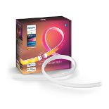 Philips Hue NEW Gradient Light Strip 1m Extension. For Syncing with Entertainment, Med