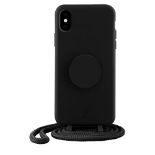 PopSockets x Just Elegance - Phone Case for iPhone X/XS with a Removable Braided Neckl