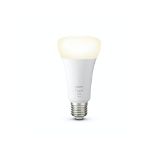 Philips Hue NEW White Smart Light Bulb 100W - 1600 Lumen [E27 Edison Screw] With Bluet