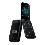 RRP £58.00 Nokia 2660 Flip Feature Phone with 2.8" display, 4G Connectivity, Hearing Aid Compatib