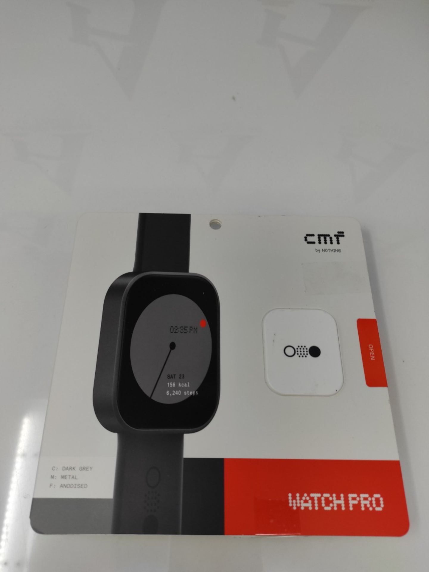 RRP £65.00 CMF by Nothing Watch Pro Smartwatch with 1.96 AMOLED display, Fitness Tracker, Built-i - Image 3 of 3