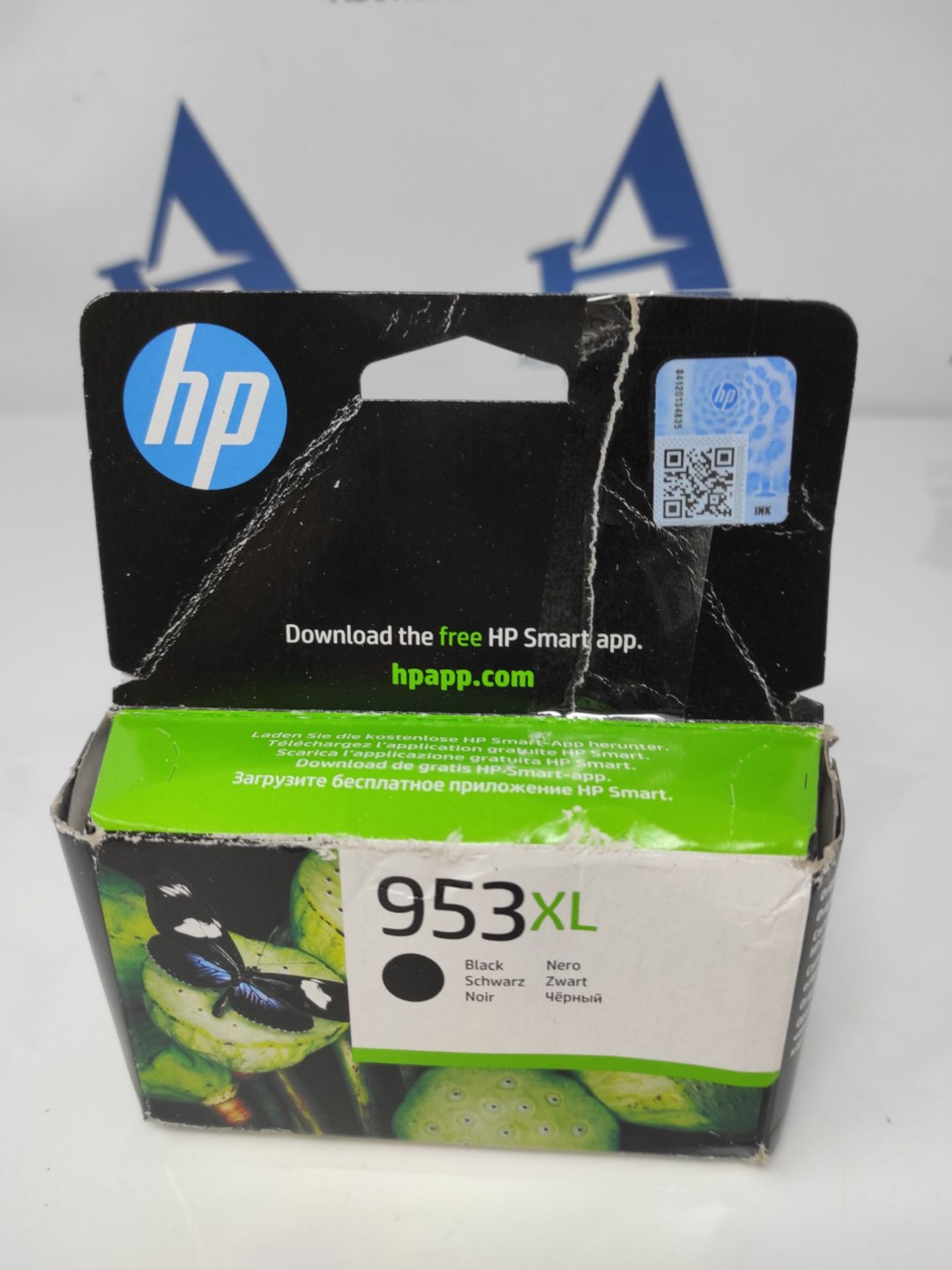 HP L0S70AE 953XL High Yield Original Ink Cartridge, Black, Single Pack - Image 2 of 2