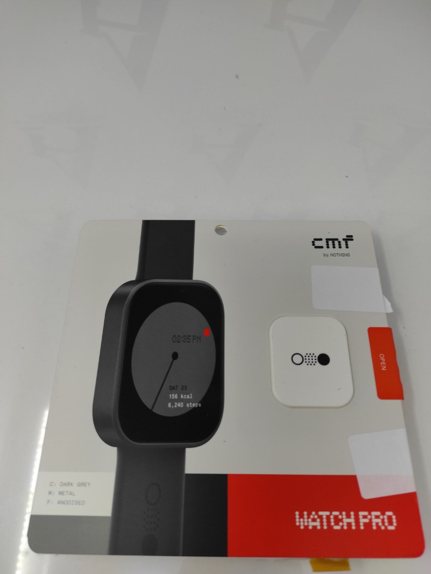 RRP £65.00 CMF by Nothing Watch Pro Smartwatch with 1.96 AMOLED display, Fitness Tracker, Built-i - Image 2 of 3