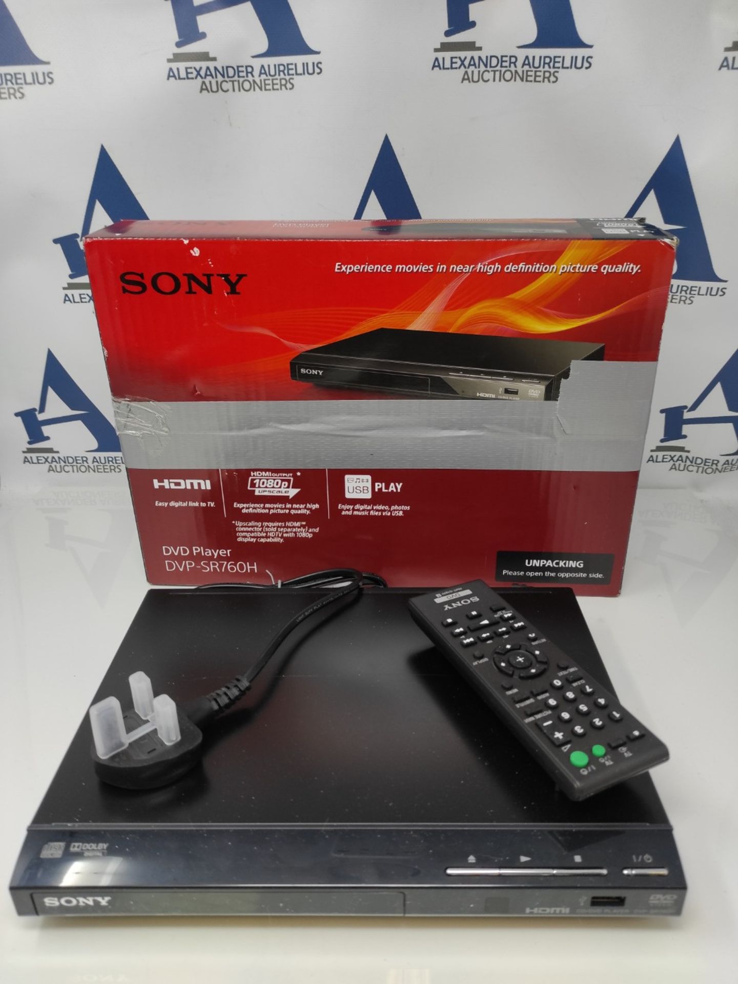Sony DVPSR760H DVD Upgrade Player (HDMI, 1080 Pixel Upscaling, USB Connectivity), UK 3 - Image 2 of 2