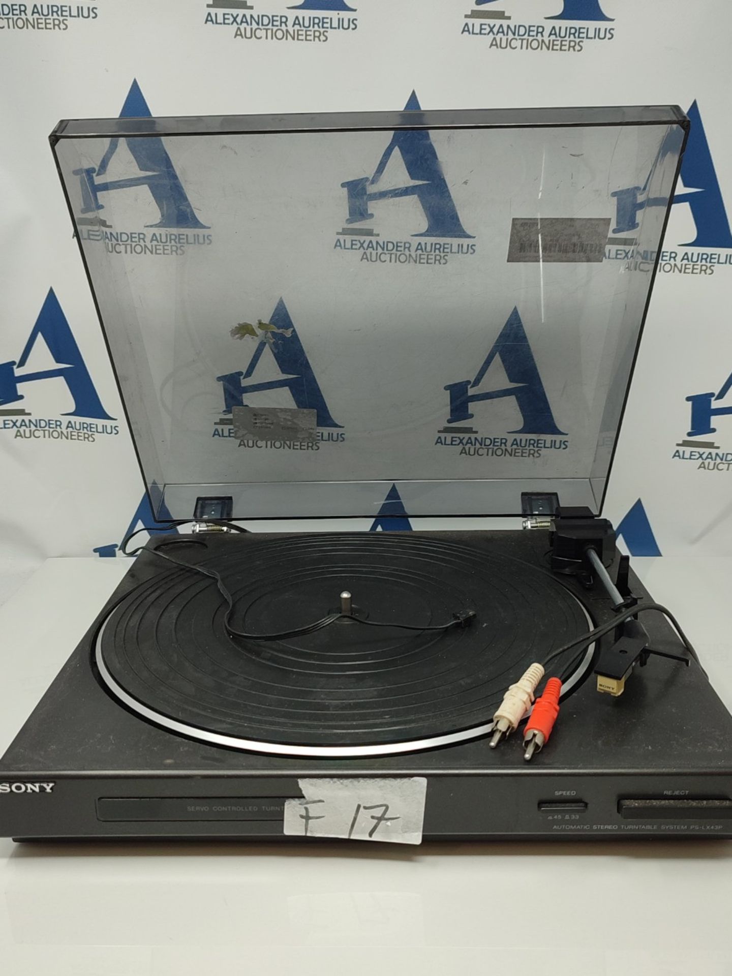 SONY PS-LX43P Automatic Belt Drive Turntable Record Player Vinyl Suit LBT-V202