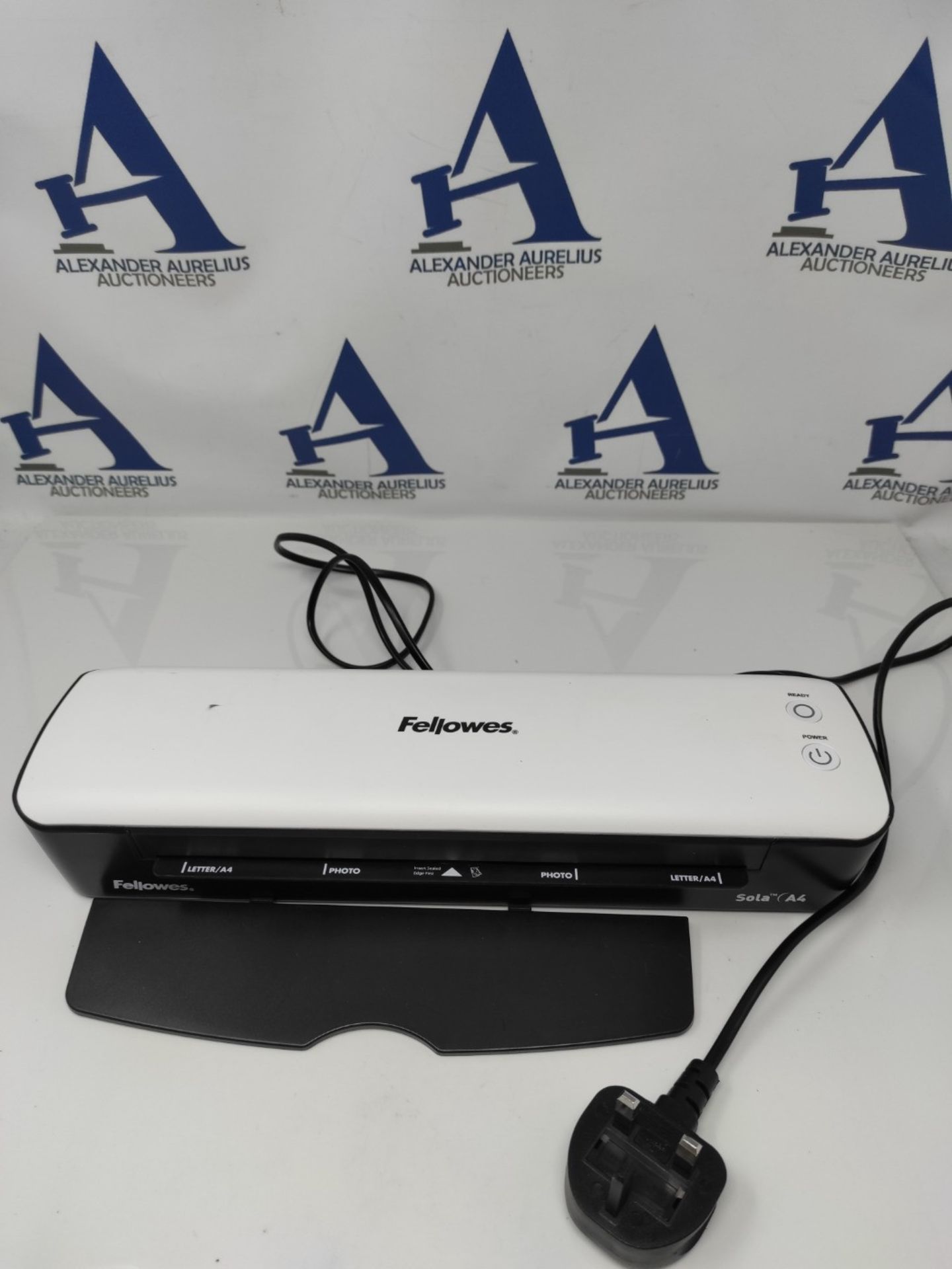 Fellowes Sola A4 Laminator Machine for Home Use - Fast 4 Minute Warm Up Time with Auto - Image 2 of 2