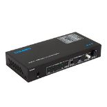 Ligawo 6518748 HDMI Splitter 1x2 Audio Extractor/EDID Control/ARC