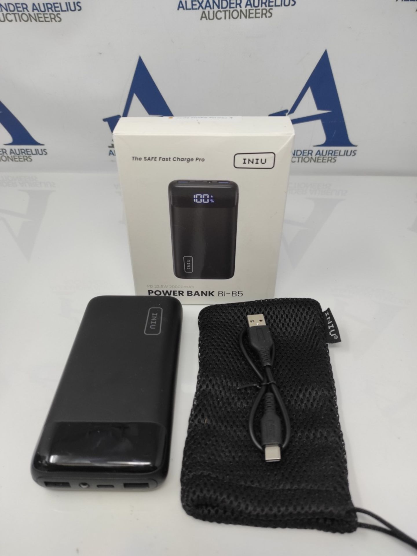 INIU Power Bank, 20000mAh Fast Charging Portable Charger, 22.5W Powerbank with USB C I - Image 2 of 2