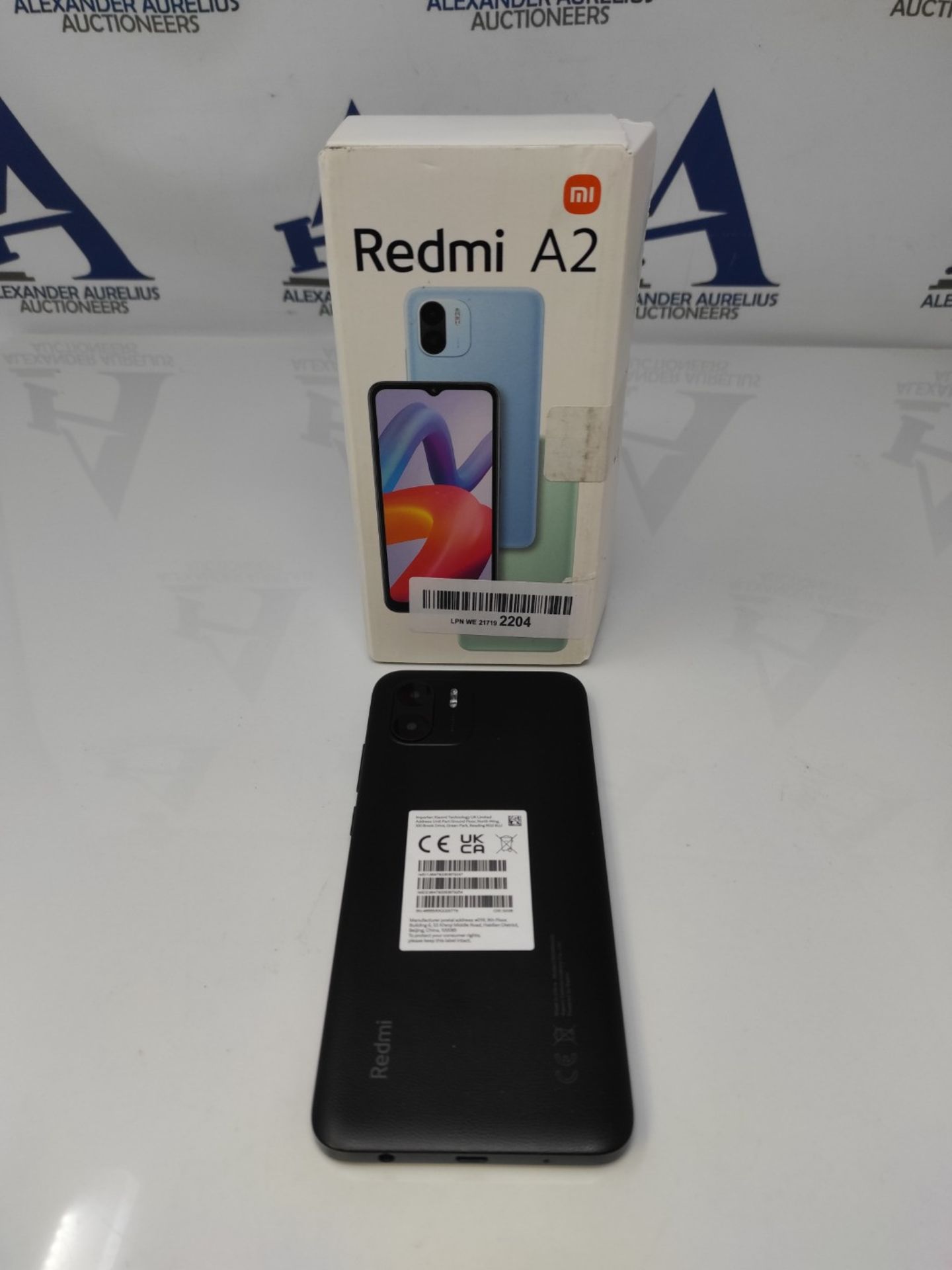 RRP £97.00 [INCOMPLETE] Xiaomi Redmi A2 Black 2GB RAM 32GB ROM, 1TB Expandable storage & 5000 mAh - Image 3 of 3