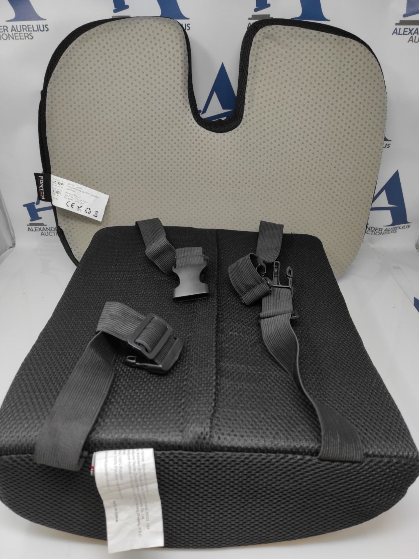 FORTEM Chair Seat Cushion for Office Chair, Lumbar Support Pillow, Car Seat Cushion, B