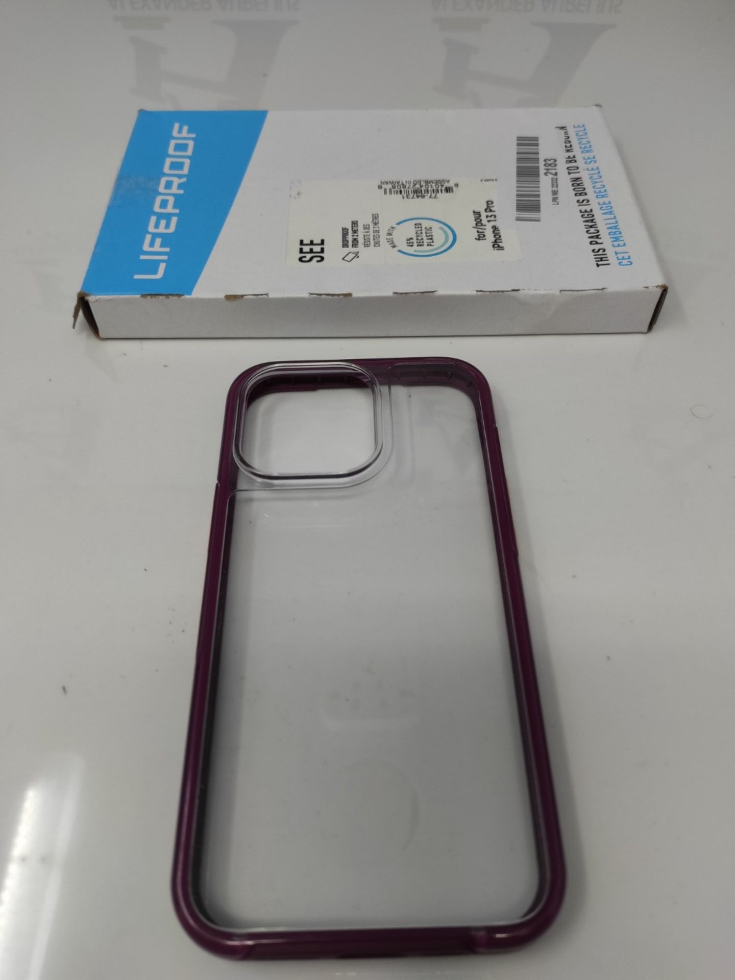 LifeProof SEE SERIES Case for iPhone 13 Pro (ONLY) - MOTIVATED PURPLE - Image 2 of 2
