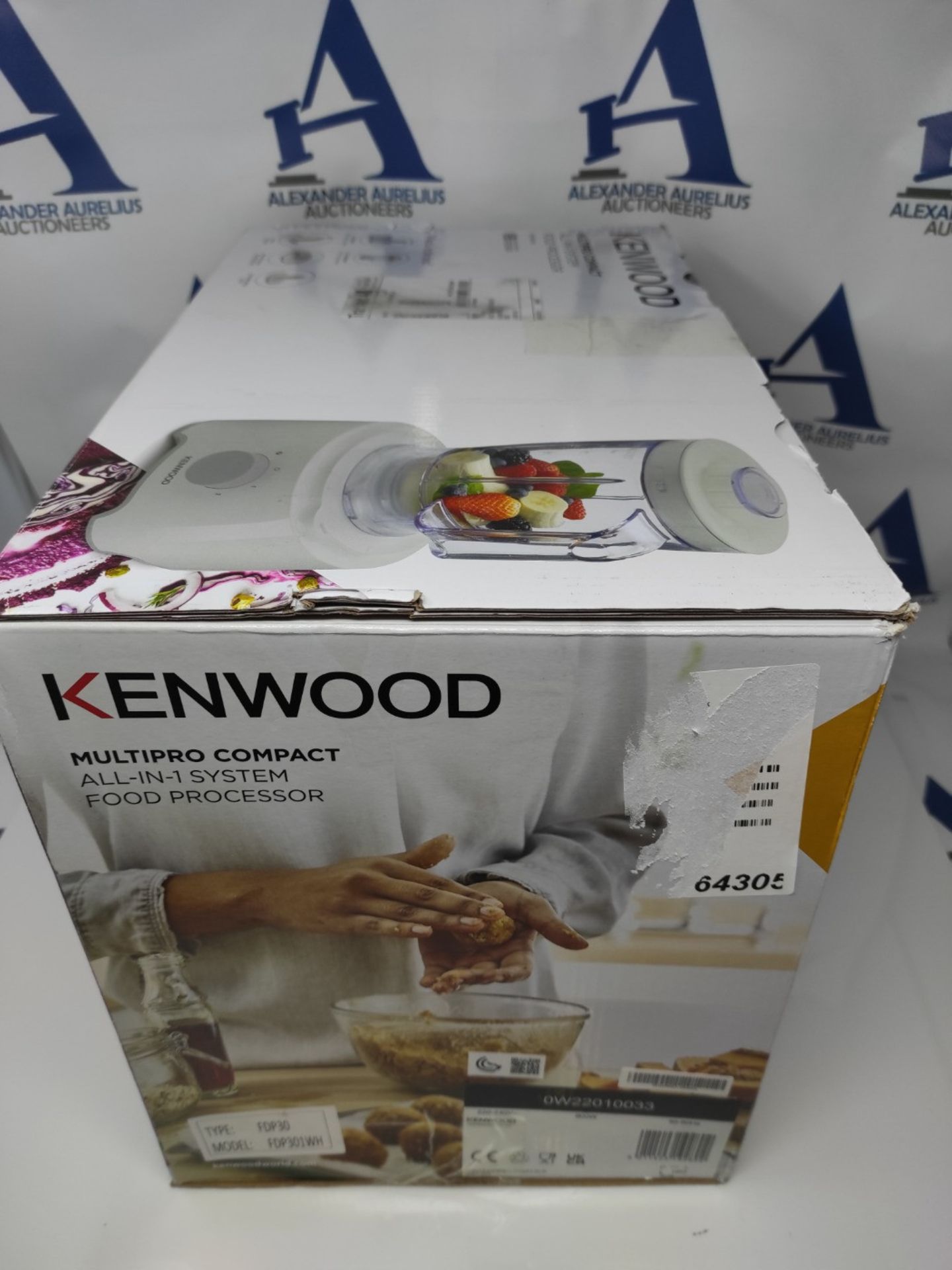 RRP £64.00 Kenwood Food Processor, 2.1L Bowl, 1.2 L Blender, Emulsifying, Knife Blade, Reversible - Image 2 of 3